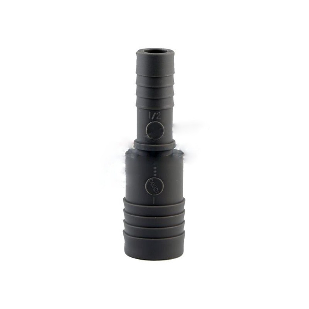 1 in. x 0.5 in.Black PVC Poly Reducing Coupling Bed Bath Beyond 39110656
