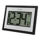 preview thumbnail 2 of 4, La Crosse Technology Atomic Digital Silver Clock with Temp