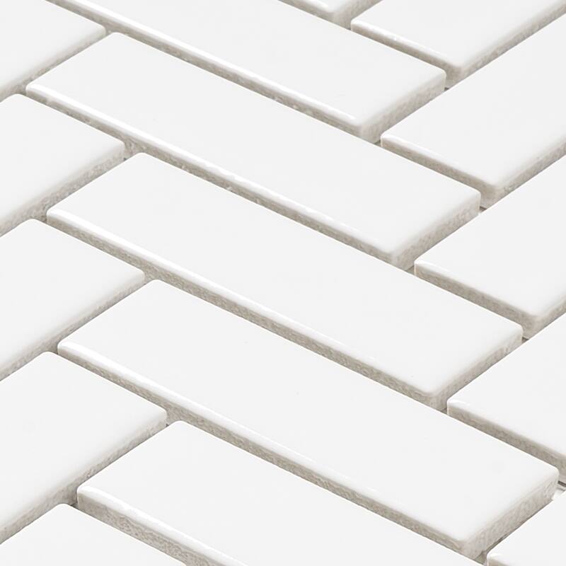 Rivonia Herringbone Matt Mosaic Tile