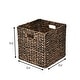 preview thumbnail 18 of 16, Collapsible Storage Cube Basket with Handles (Set of 5)