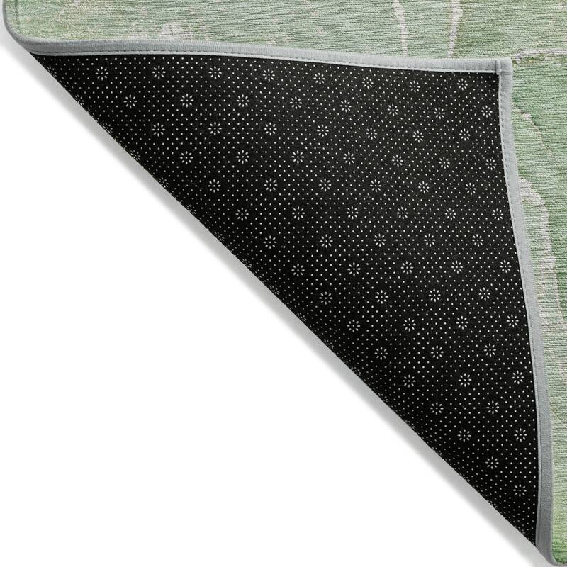 Allus Artistic Abstract Weather Resistant Classic Meets Modern Outdoor Rug