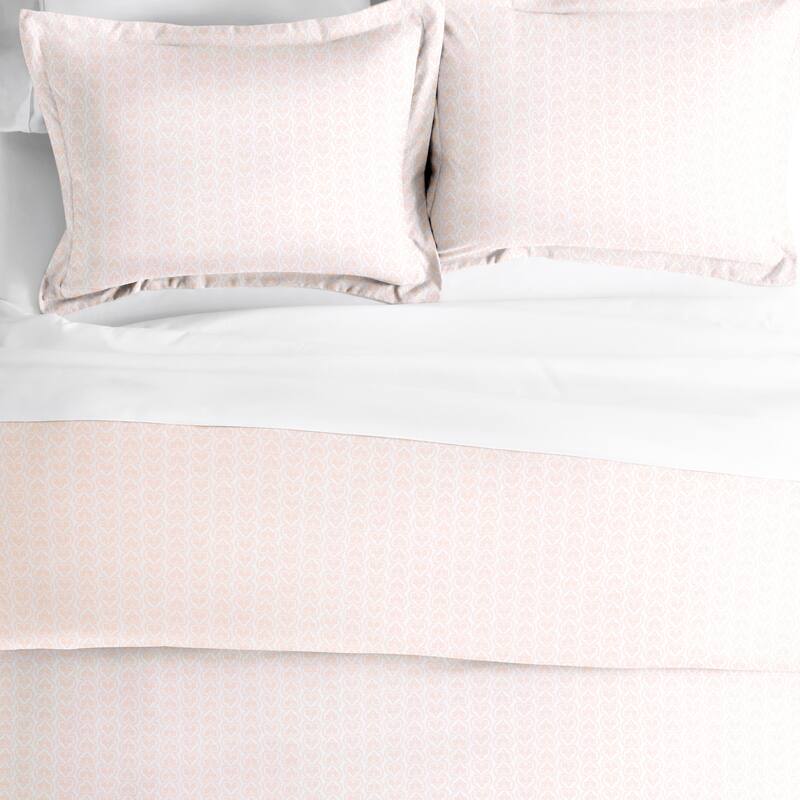 Becky Cameron Classic in Pink 3 Piece Duvet Cover Set