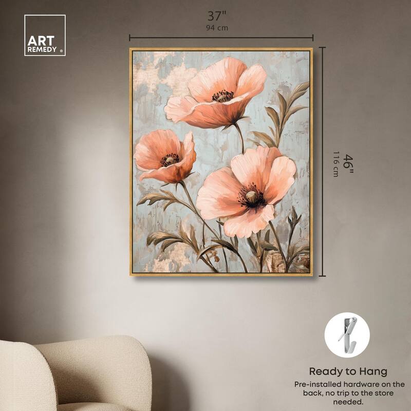 Artistic Blooms Canvas by Art Remedy