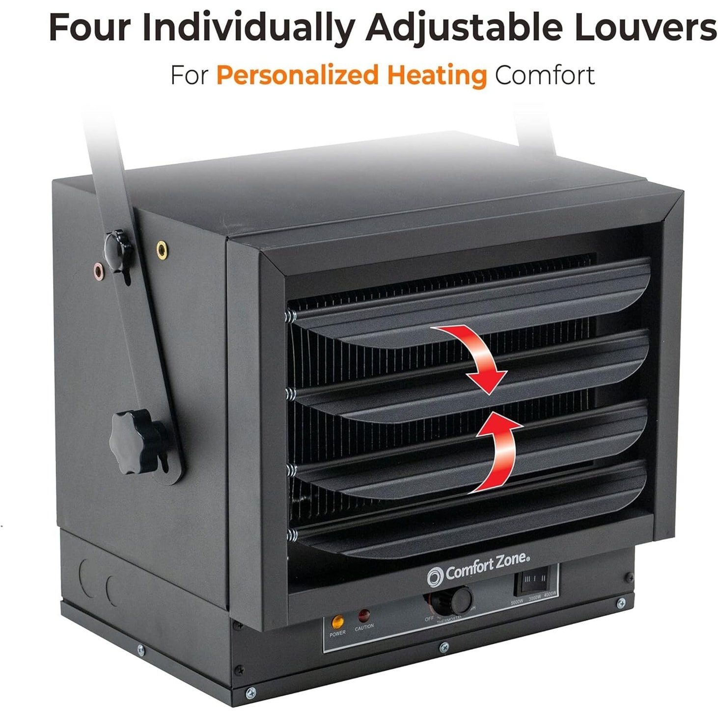 Garage Heater, 5000-Watt, Ceiling Heater, Remote Control, 12H - Main Image