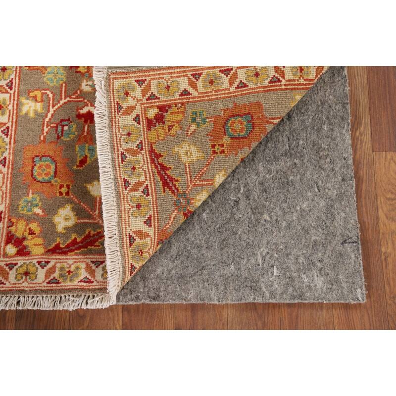 Kazak Oriental Foyer Rug Handmade Traditional Brown Wool Carpet - 2'2" x 3'0"