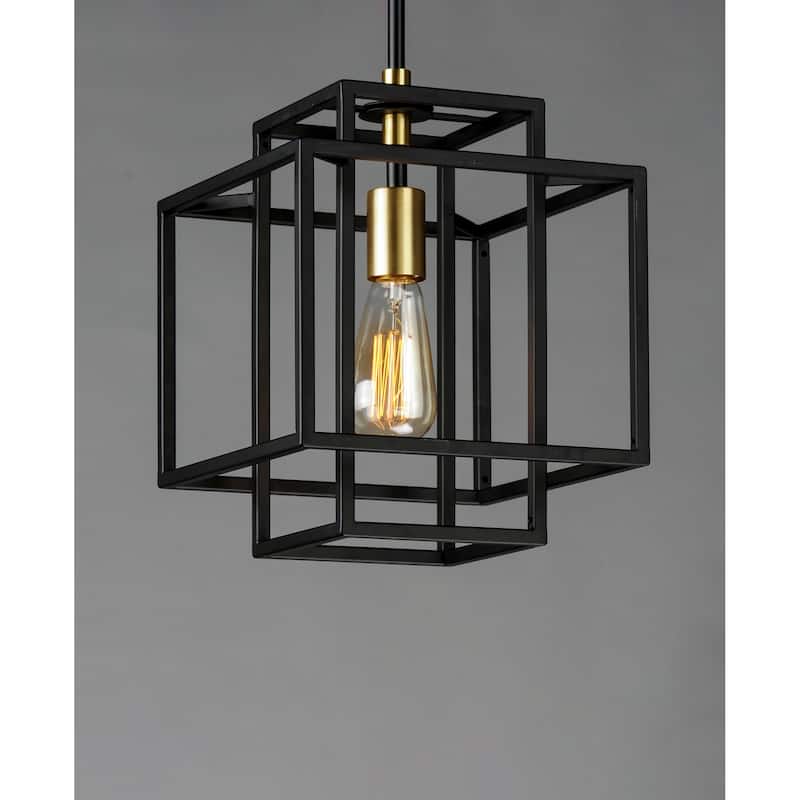 Maxim Liner Single Light 10" Wide Mini Pendant