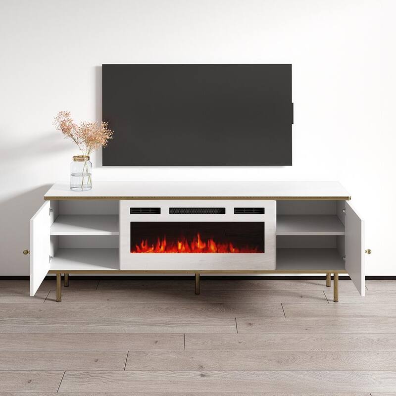 Camelia WH-EF Electric Fireplace 63" TV Stand