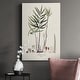 preview thumbnail 8 of 7, Botanical Society Ferns XI Premium Gallery Wrapped Canvas - Ready to Hang