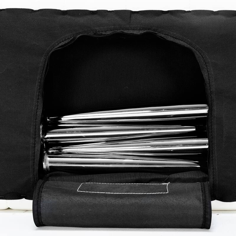 Upholstered Leather Entryway Bench, Bedroom Bench for End of Bed - 44.5"L