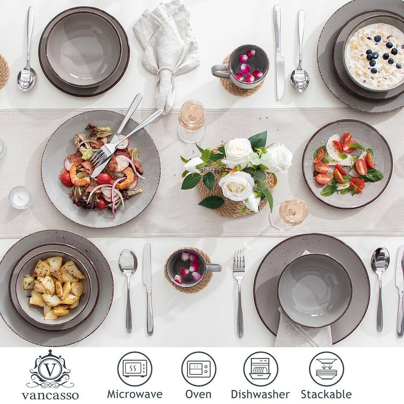 vancasso Navia 16-piece Stoneware Dinnerware Set (Service for 4)