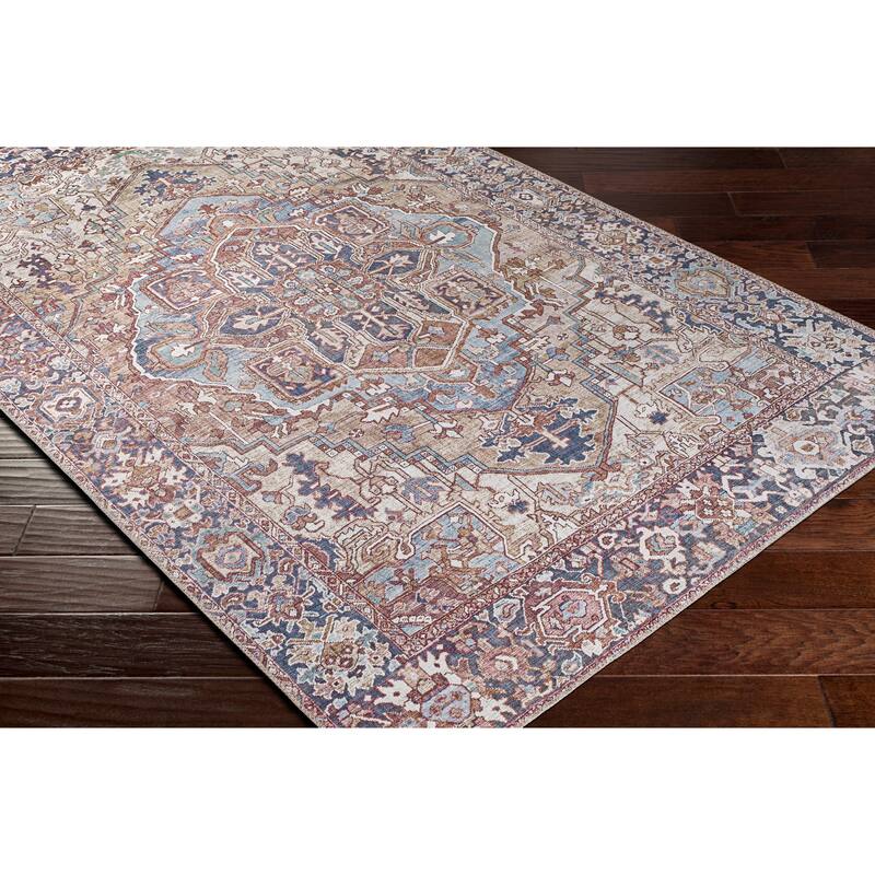Artistic Weavers Adenia Vintage Medallion Printed Area Rug