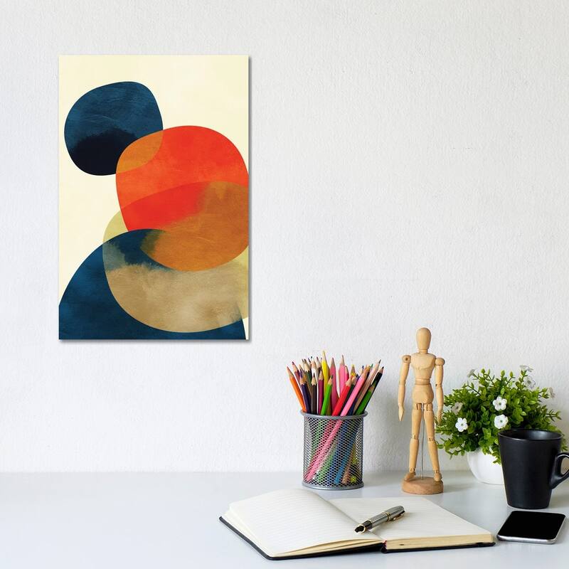 iCanvas "Mid Century Modern VIII" by Ana Rut Bre Canvas Print - 12x8x0.75