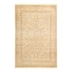 preview thumbnail 1 of 6, Overton Mogul, One-of-a-Kind Hand-Knotted Area Rug - Ivory, 4' 1" x 6' 1" - 4' 1" x 6' 1"