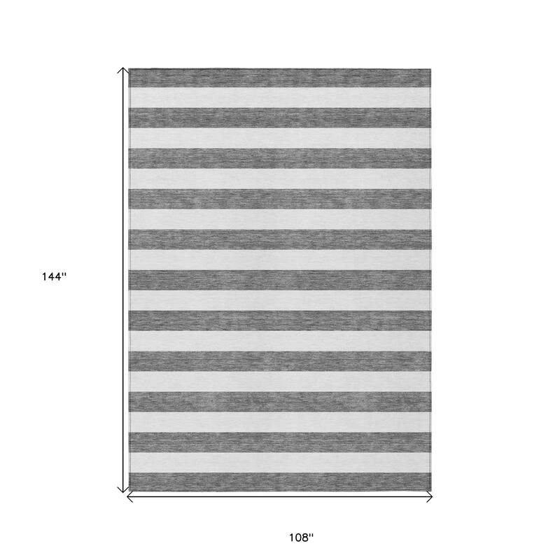Dane Stripe Weather Resistant Classic Meets Modern Outdoor Rug