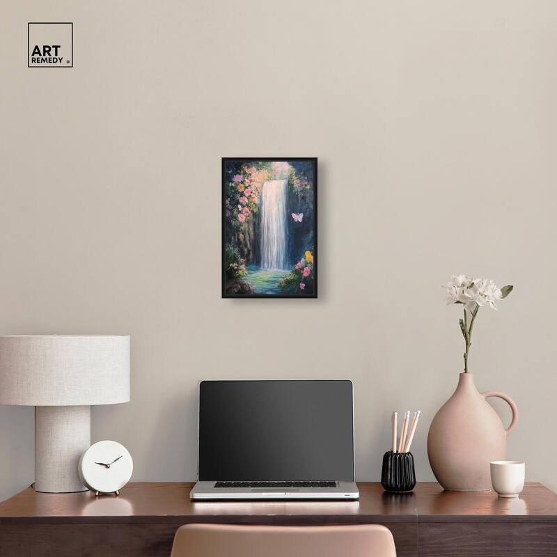 Hidden Falls I Canvas by Art Remedy