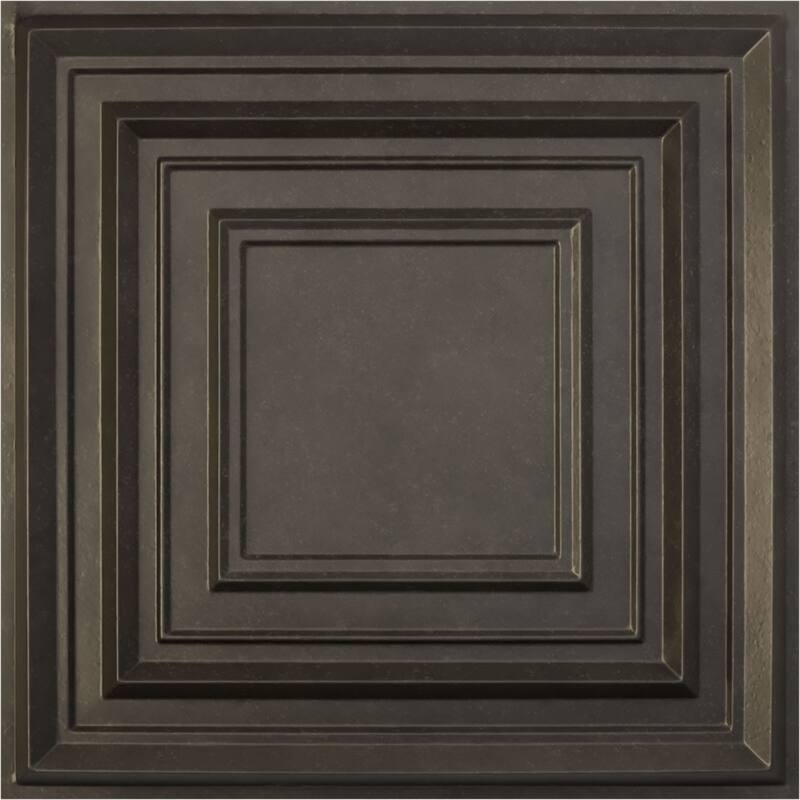 19 5/8"W x 19 5/8"H Multiplex EnduraWall Decorative 3D Wall Panel