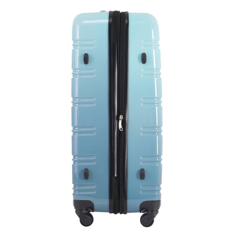 Hardshell Luggage Sets 3 Piece Gradient Color Expandable Suitcase with Spinner Wheels and TSA Lock Lightweight 20" 24" 28"