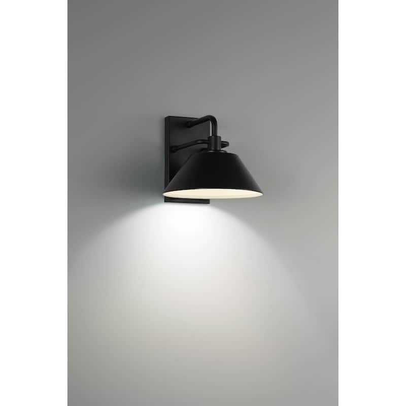 Avalon Small Outdoor LED Wall Mount - Black