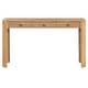 preview thumbnail 8 of 11, Curved Corners Console Table Entryway Table with 3 Drawers