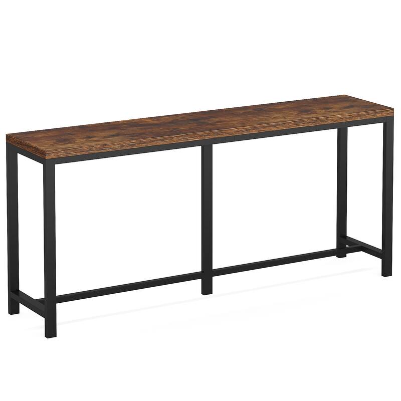 70.9 inch Extra Long Console Table Behind Couch, Easy Assembly Sofa Table for Living Room Small Space