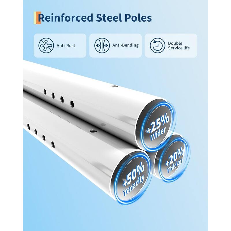 13'x20' Extra Large Heavy Duty Carport Portable Garage Shelter for Car, Truck, SUV - 13X20 Ft