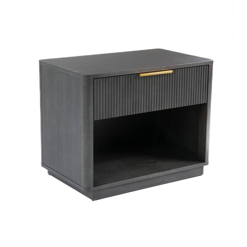 Nova Domus Santa Monica Modern Grey Wash Nightstand