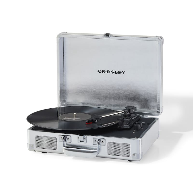 Crosley Cruiser Plus Record Player - Silver