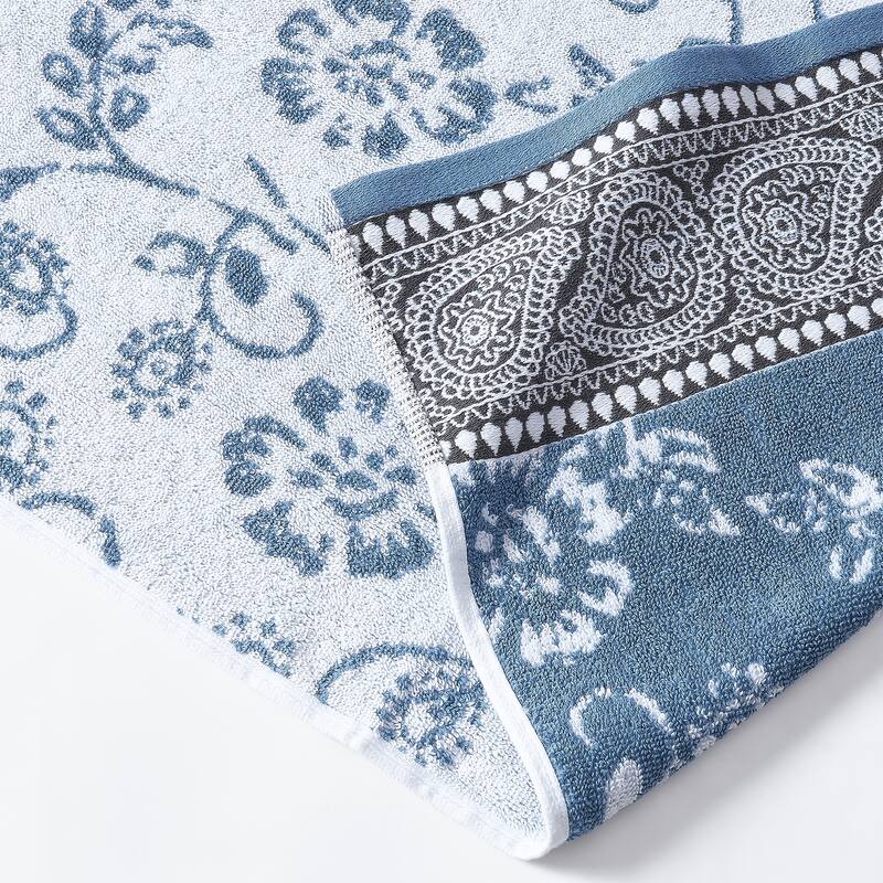 Modern Threads Ophelia 6-Piece Yarn Dyed Jacquard Towel Set