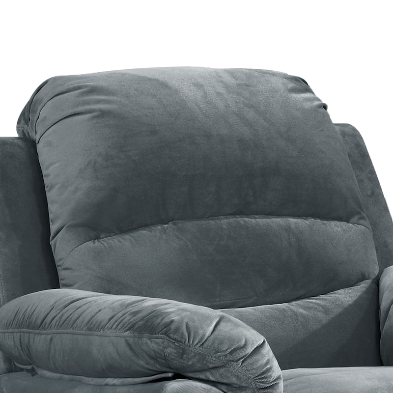 Electric Recliner Chair with USB Port and Gentle Lumbar Massage,Ideal for Living Rooms, Home Theaters,or Bedrooms
