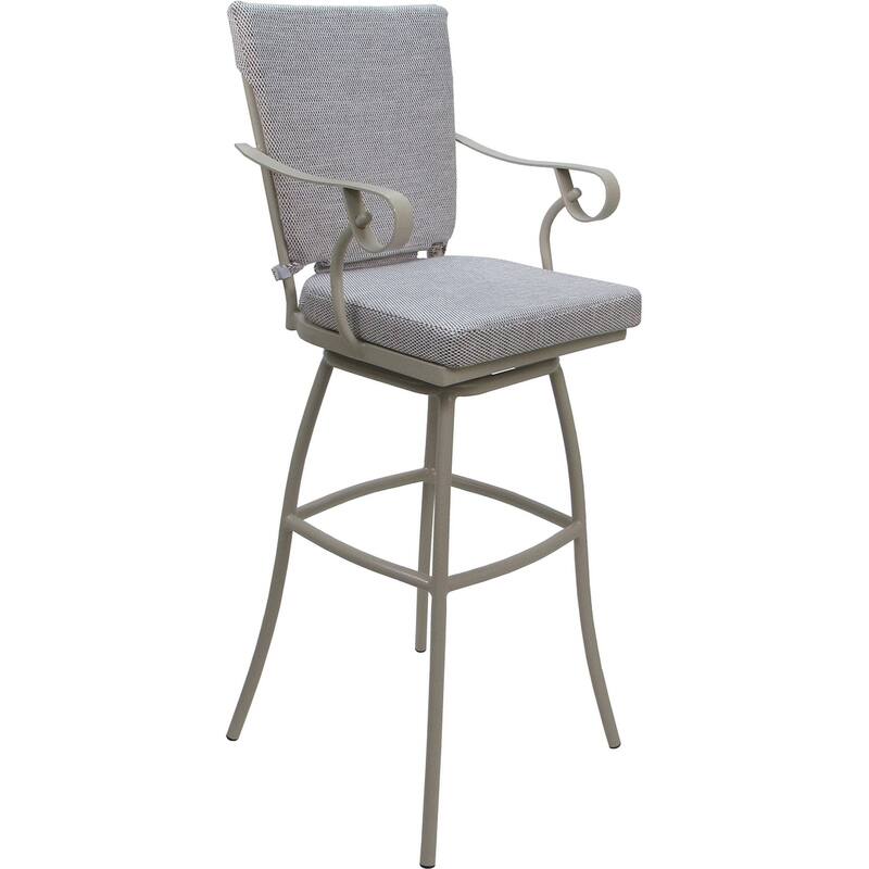 Outdoor or Indoor Counter 26", 30" or Extra Tall 34" Bar Stool - Jamey
