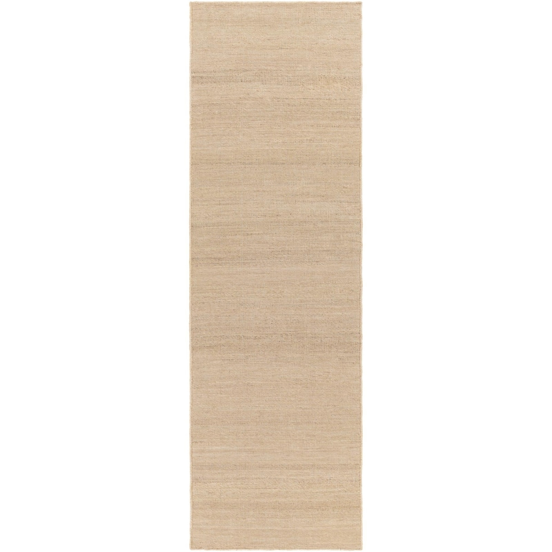 Alvito Country Solid Area Rug - 2'6" x 8' - Tan