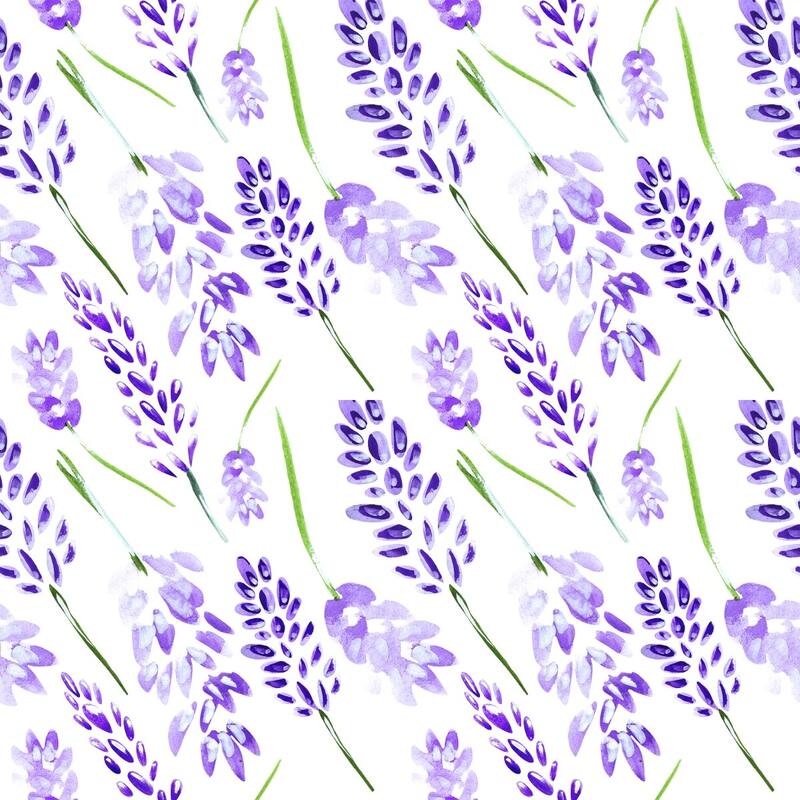 Lilac Flowers Wallpaper - Bed Bath & Beyond - 35646783