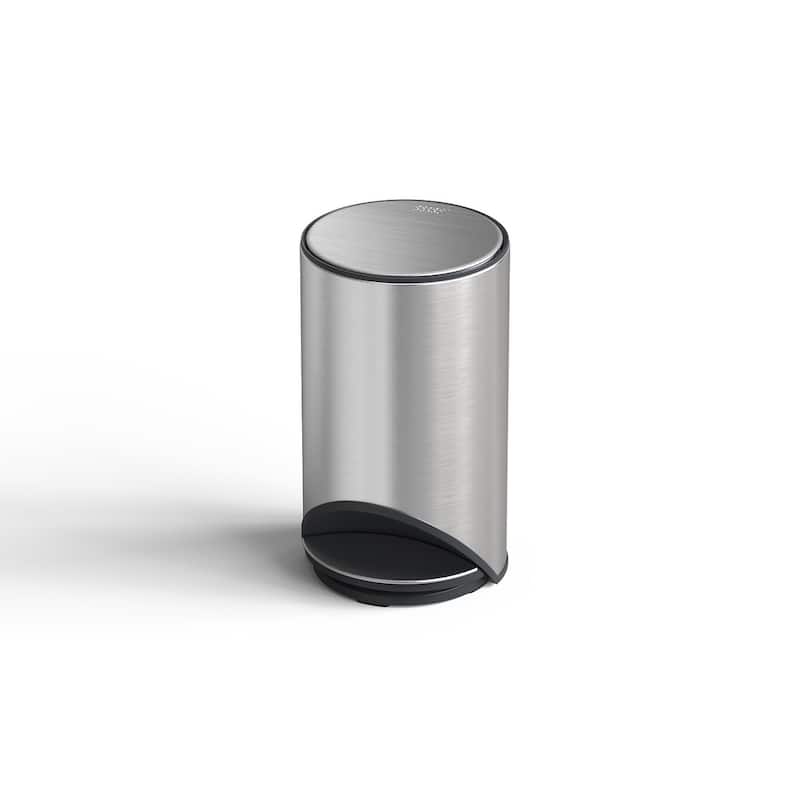 Joseph Joseph Arc 10-liter Slimline Pedal Trash Can (2.6 US Gallons) - Stainless Steel