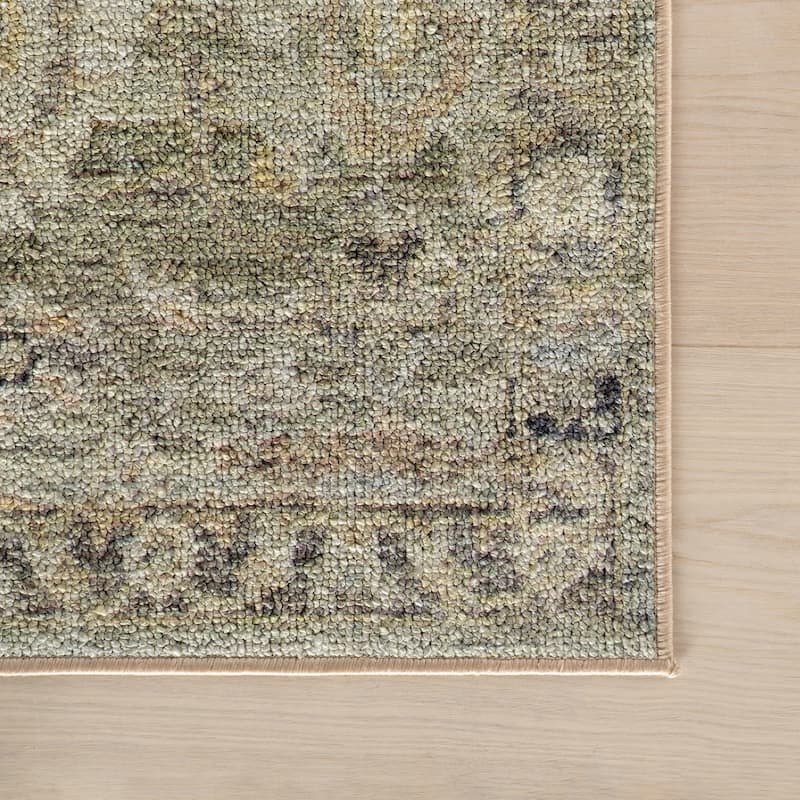 Nuloom Ysera Traditional Bordered Washable Area Rug