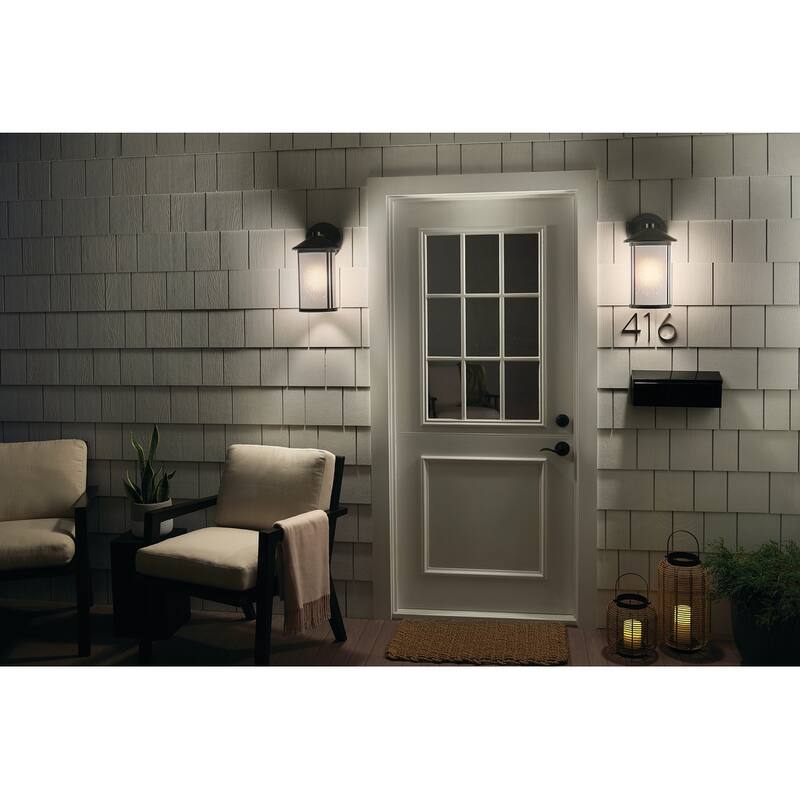 Kichler Lighting Lombard 16.5 in. 1-Light Outdoor Wall Lantern Sconce