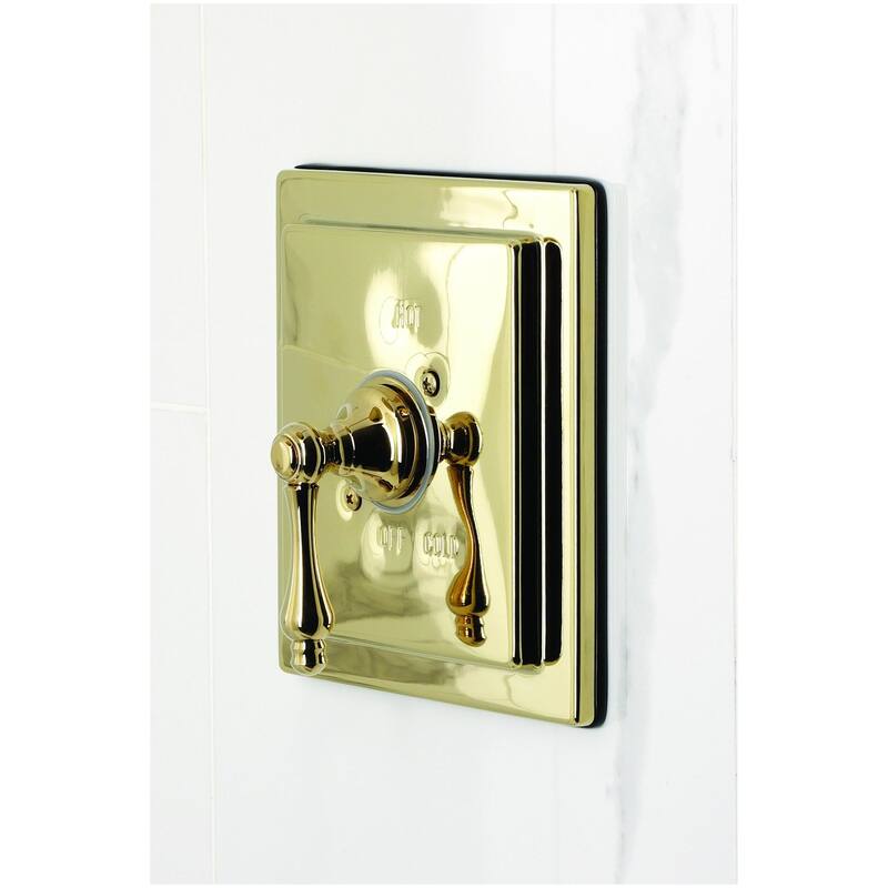 Kingston Brass KB589.AL Revival Tub and Shower Trim Package with 1.8