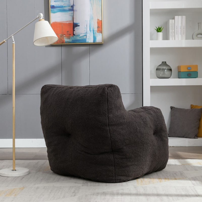 Bean Bag Chair Filled With Memory Sponge