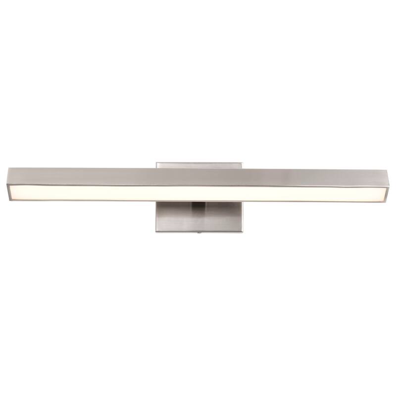 Mila 2 Foot LED Picture Light 3 CCT Selectable Brushed Nickel Finish Acrylic Lens - Brushed Nickel