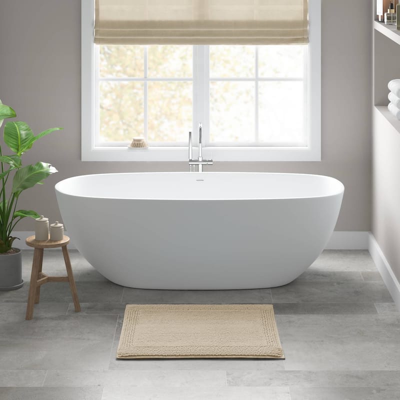 Madison Park Signature Splendor 100-percent Cotton Tufted 3000 GSM Reversible Bath Rug