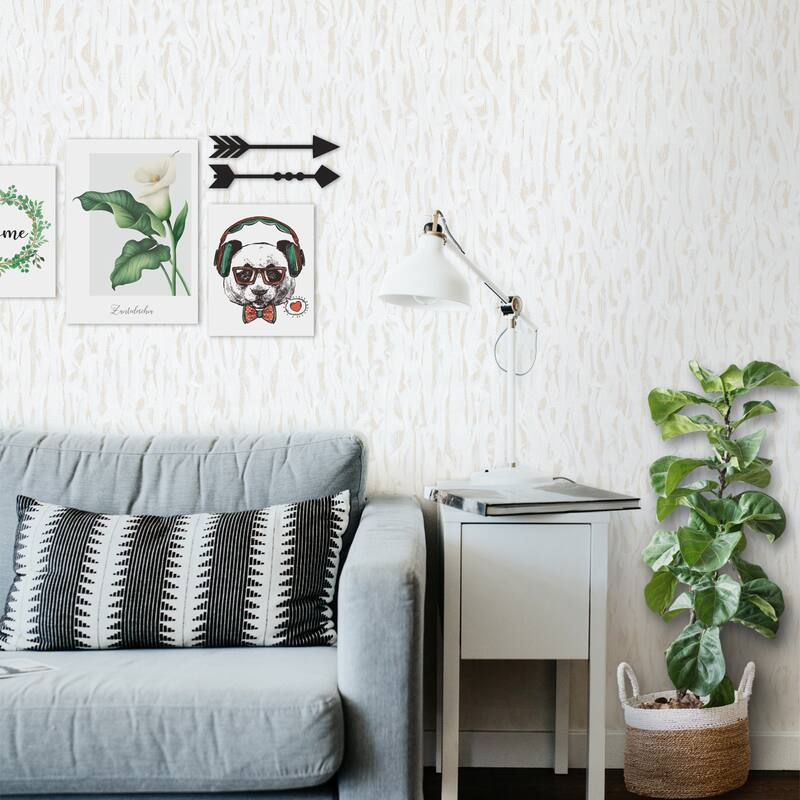 SUSSEXHOME Removable Wallpaper-Waterproof, Strippable, Light Resistance & Cleanable Wall Paper Roll-Wallpaper-Lava