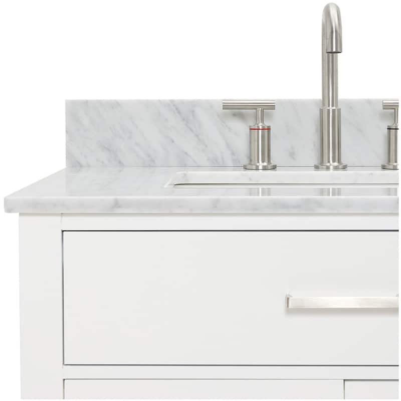 Ariel H073DCW2RVO Bristol 73" Free Standing Double Rectangular Basin