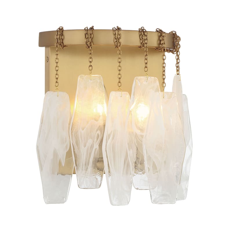 Minka Lavery 3622 Willow 2 Light 11" Tall Wall Sconce with Frosted
