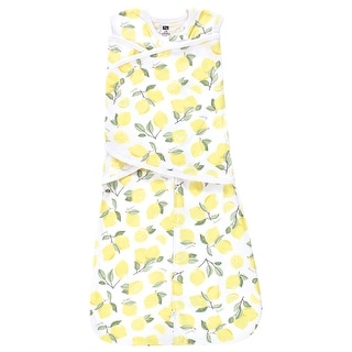 Hudson Baby Infant Girl Convertible Swaddle Sleep Sack, Lemon