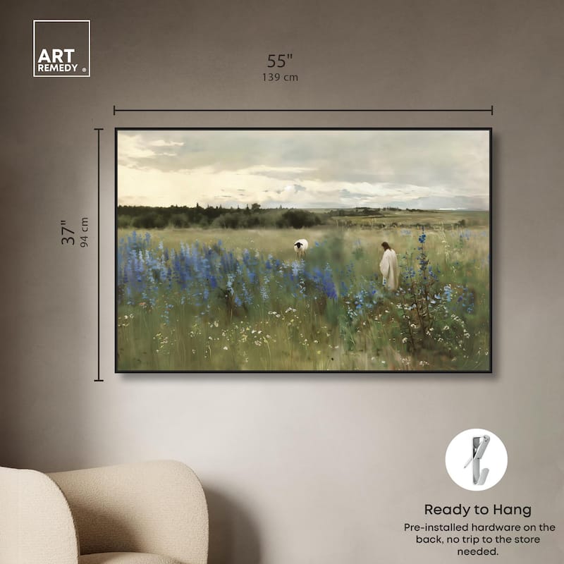 Path of the Shepherd Canvas by Art Remedy
