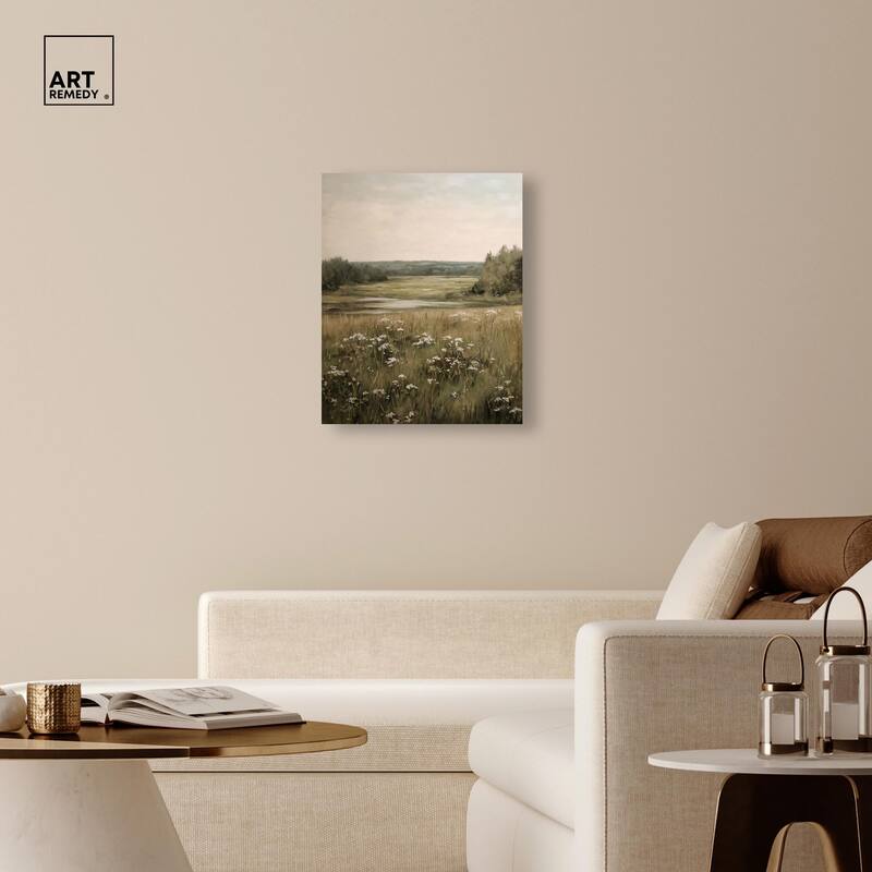 Marshland Whispers Canvas by Art Remedy, Gallery Wrapped