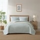 preview thumbnail 1 of 6, Tommy Bahama Coastal Batik Prewashed Reversible Cotton Bedding (Green, 3 Piece Set)