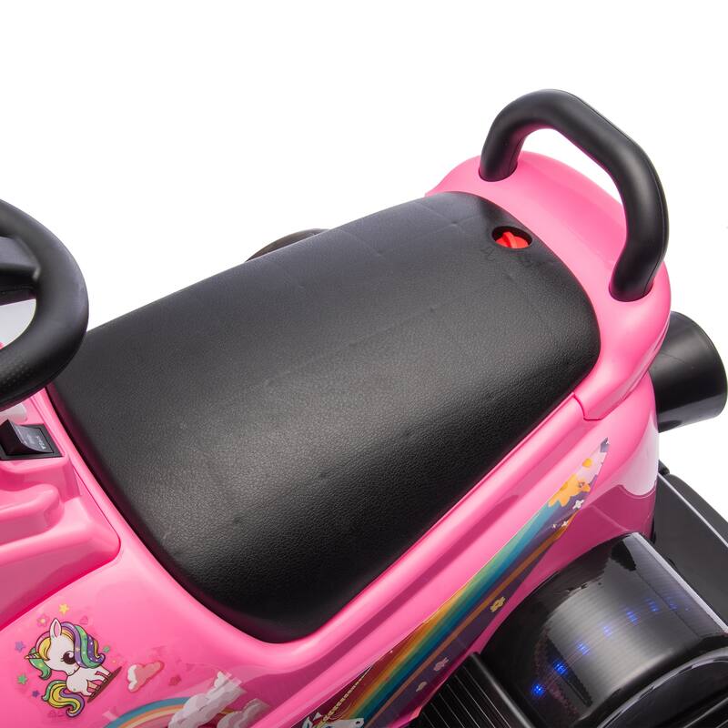12V Kids Electric Bumper Car, Dual Motors, 360° Rotation, LED Flow Lights, Music, Horn & Fun Collision Effects for Ages 3-5
