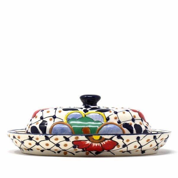 pottery butter dish handmade