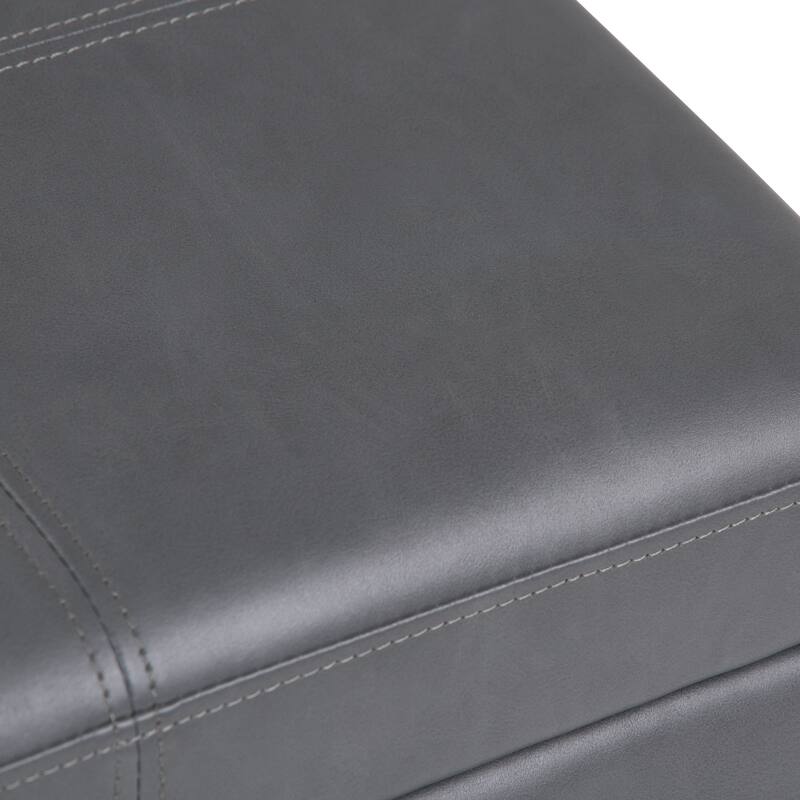 WYNDENHALL Stanford Upholstered Storage Ottoman