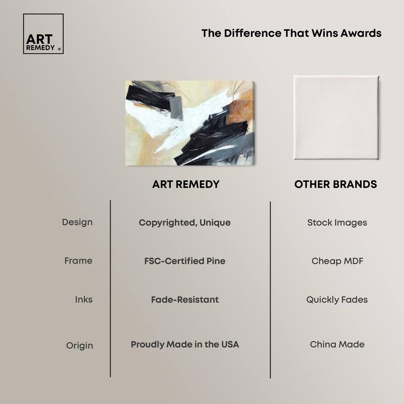 Free Spirit Abstract Canvas by Art Remedy, Gallery Wrapped